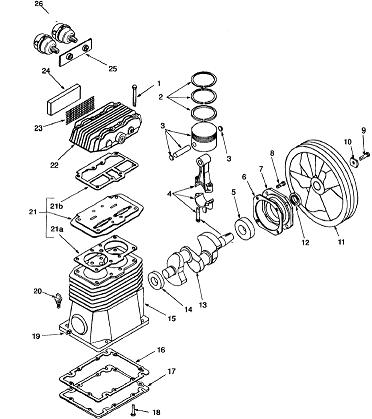 Coleman CP7006016 Pump Breakdown